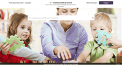 Desktop Screenshot of kinderdagverblijf-info.be