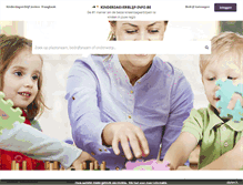 Tablet Screenshot of kinderdagverblijf-info.be